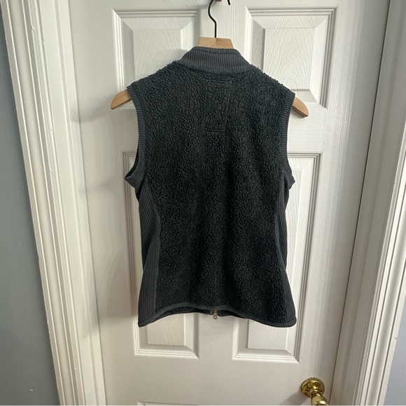 Johnny Was Pete & Greta Vest Teddy Sleeveless Black Casual Minimal Extra Small - Picture 5 of 7